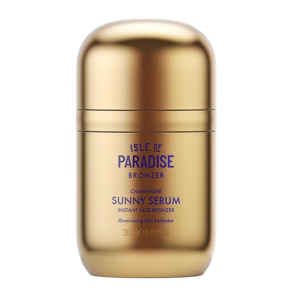 Isle of Paradise Sunny Serum Bronzing Serum, Face Bronzer with Niacinamide